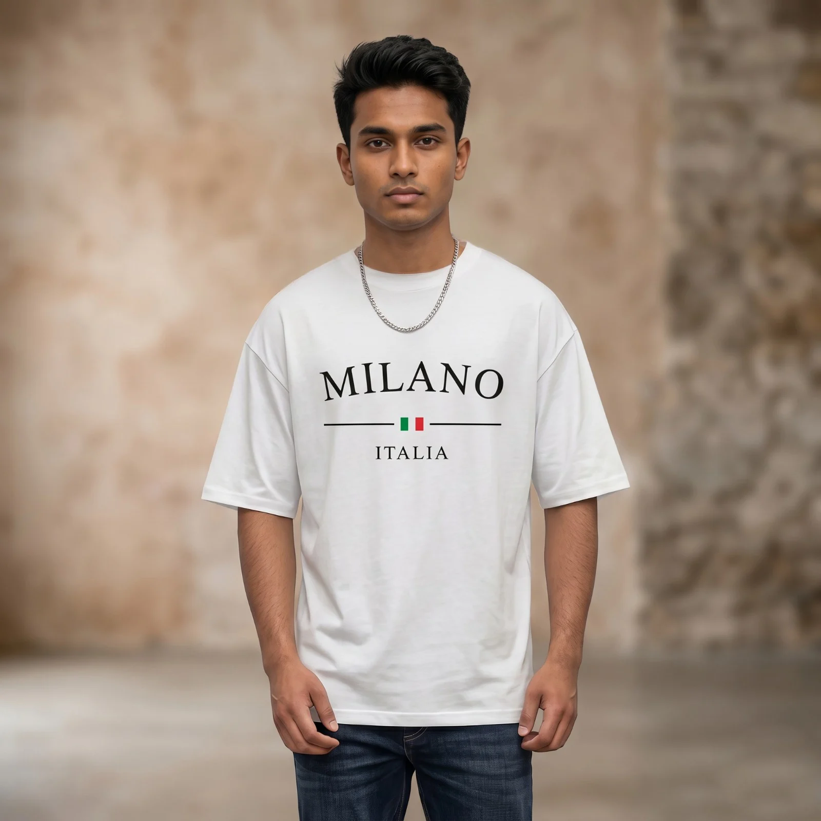 Stylish Drop Shoulder T-Shirt