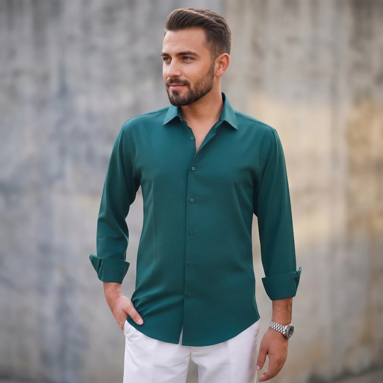 Solid Color Shirt