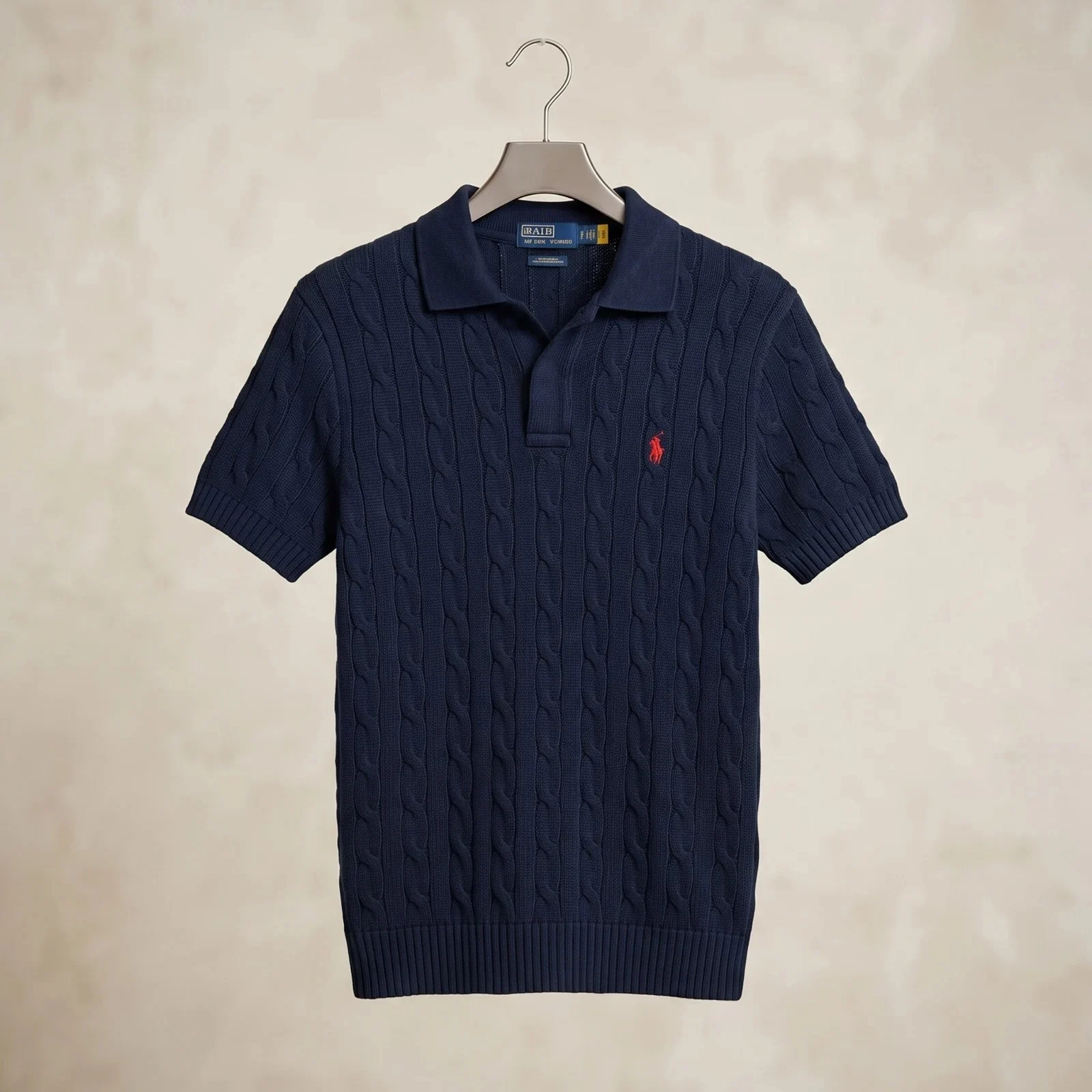 Polo Ralph Lauren Cable-Knit Polo Shirt
