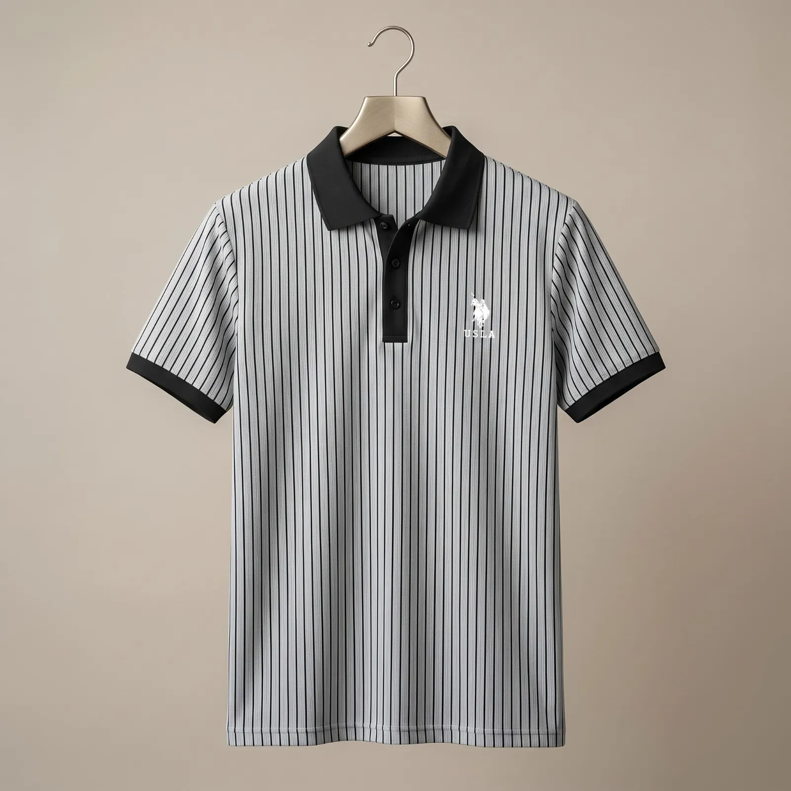 Men's Striped Raglan Sleeve T-Shirt